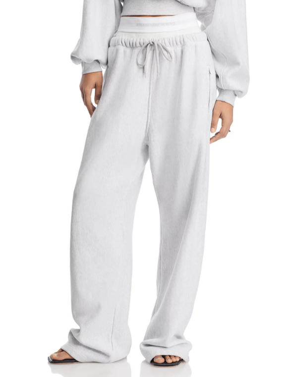 alexanderwang.t Wide Leg Sweatpants MSRP $425