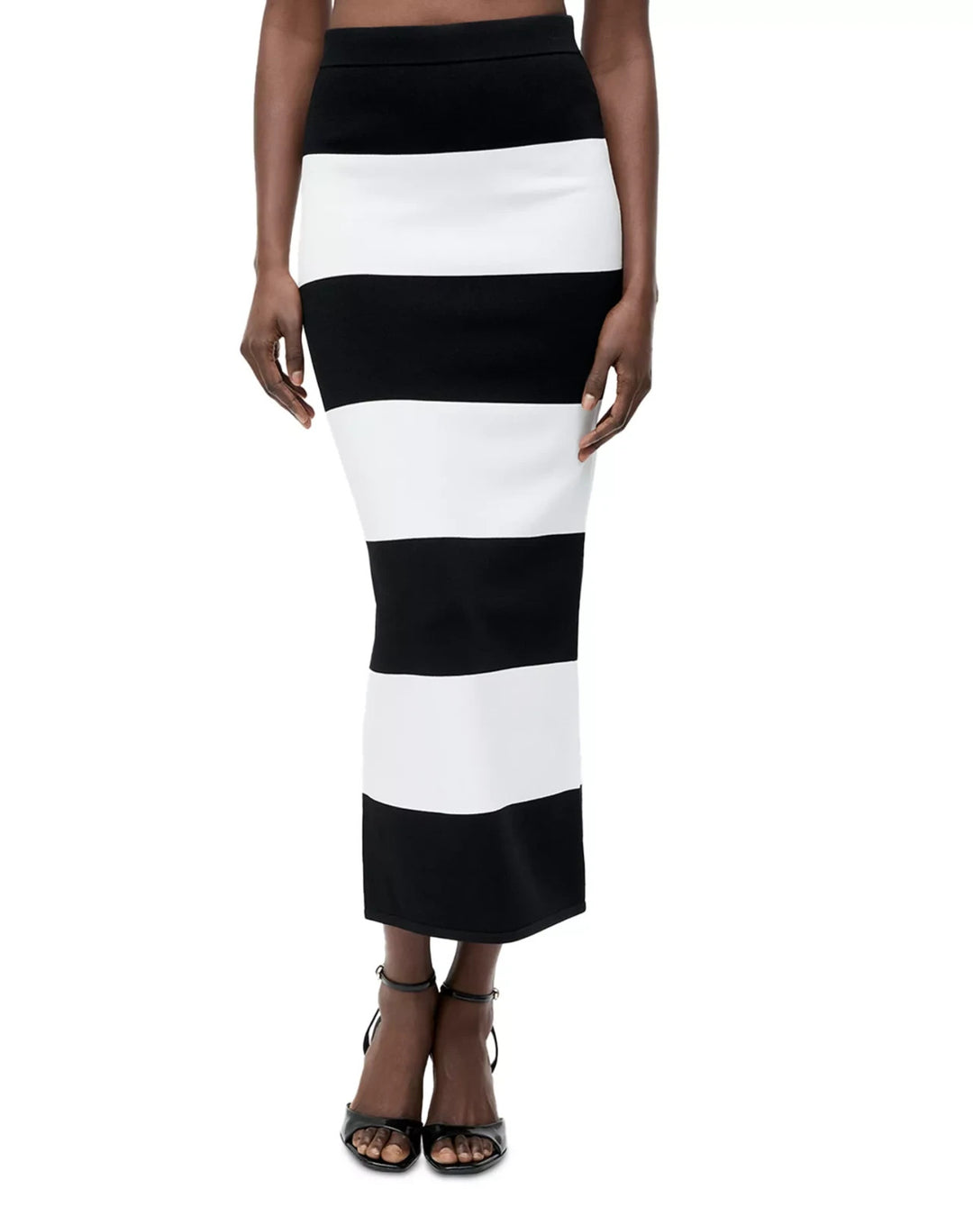 FRENCH CONNECTION Bodycon Knit Midi Skirt MSRP $88