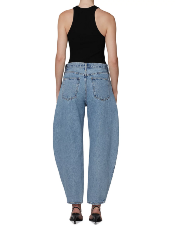 AGOLDE Mara Bowed Jeans