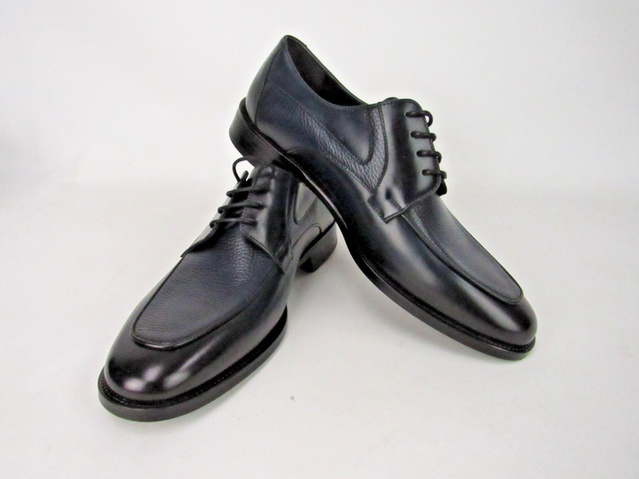 Elegant Men’s Premium Calf Leather Derby Formal Shoes – Handcrafted Size EU 41
