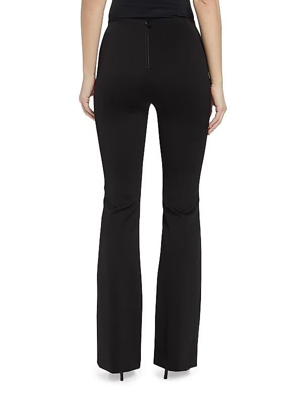 Alice + Olivia RMP Back Zip Bootcut Pants MSRP $295