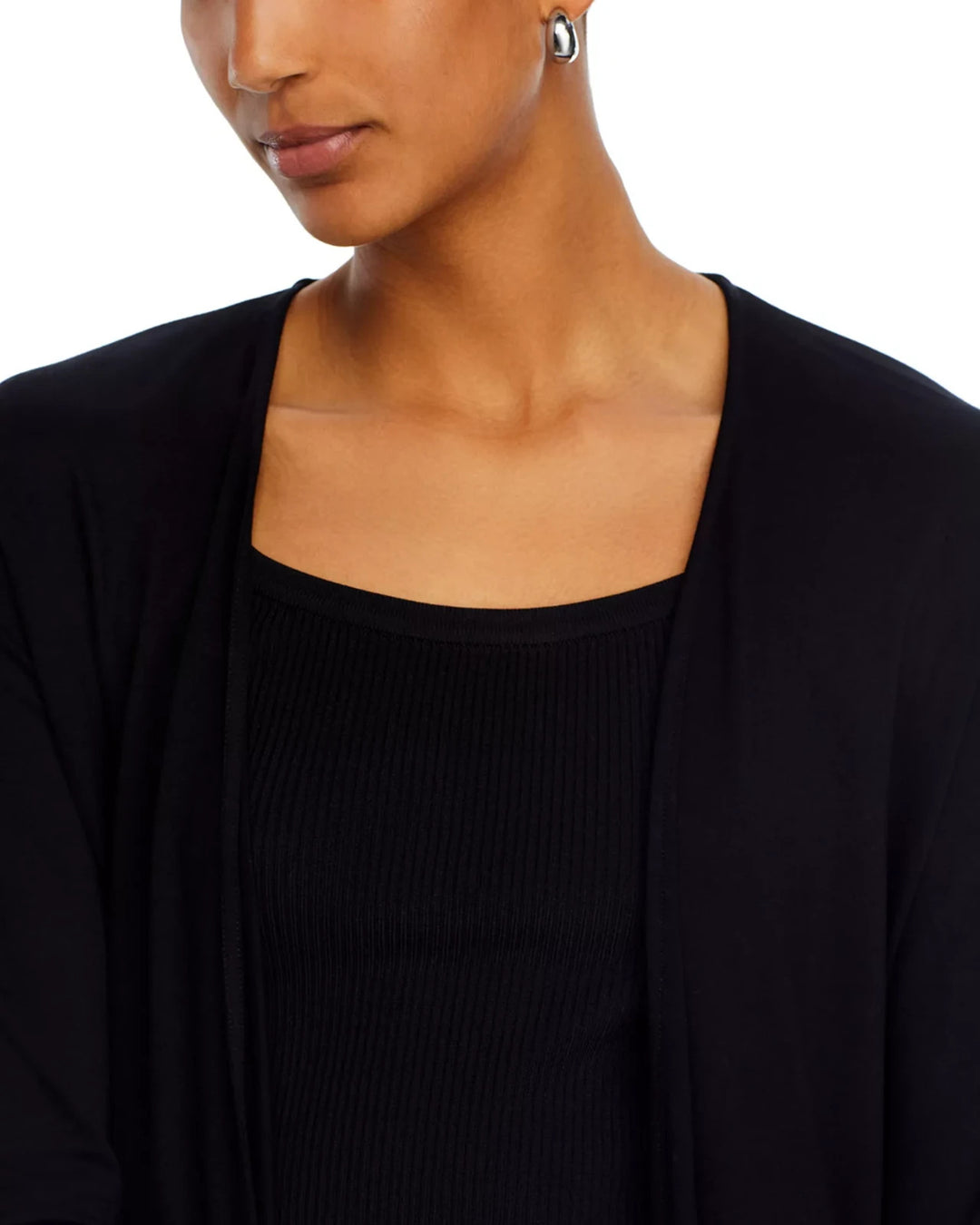 Majestic Filatures Long Sleeve Open Front Cardigan MSRP $145 Size 2