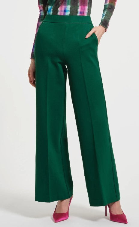 Isaac Mizrahi New York Wide Leg Ponte Pants MSRP $134