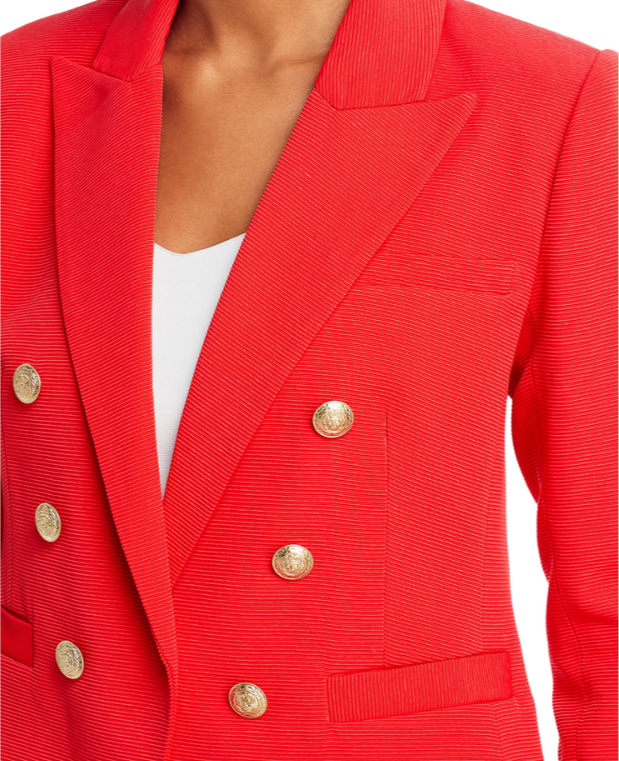 L'AGENCE Brooke Double Breasted Blazer MSRP $595