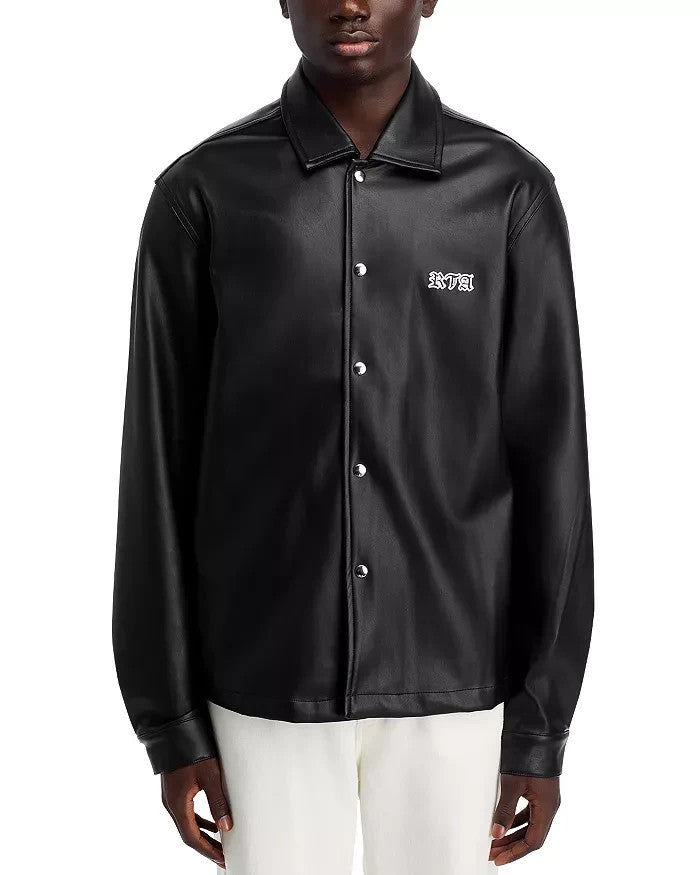 RTA Men's Logo Shirt Jacket MSRP $220