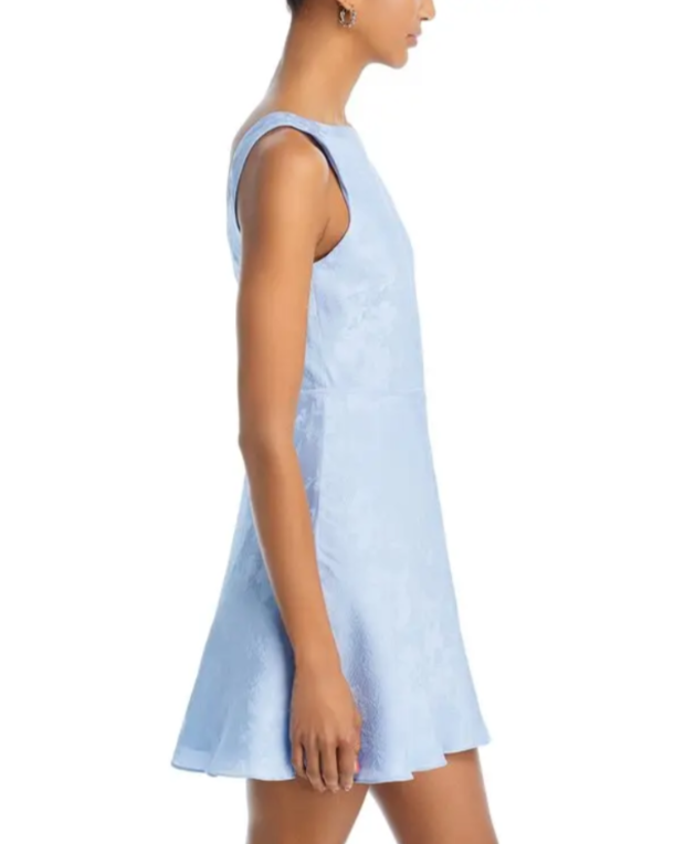 AQUA x Liat Baruch Silk Jacquard Mini Dress MSRP $128