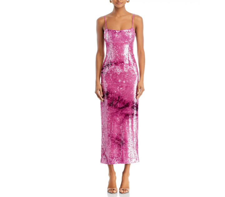 Bardot Infinite Sequin Maxi Dress MSRP $159