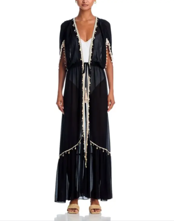 Ramy Brook Nikolai Cover Up Maxi Dress MSRP $345