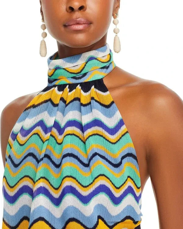Ramy Brook Mina Tie Back Halter Top MSRP $295