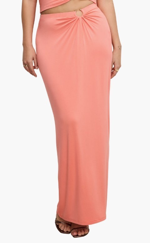 Good American Stretch Jersey Maxi Skirt MSRP $99