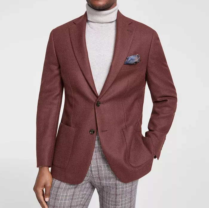 Tallia Men's Slim-Fit Wool Blend Sport Coat MSRP $295