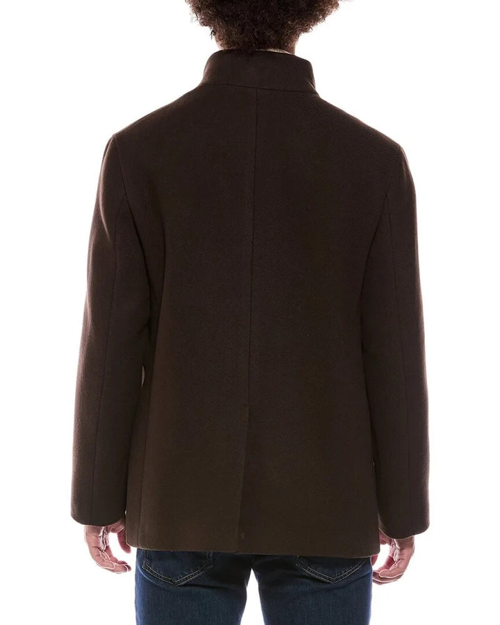 Theory Clarence Wool Melton Coat MSRP $765