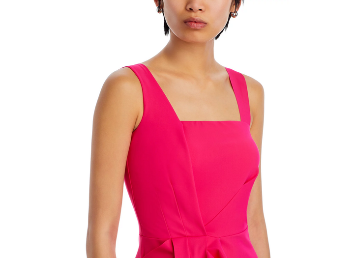 Chiara Boni La Petite Robe Zinon Square Neck Dress MSRP $695