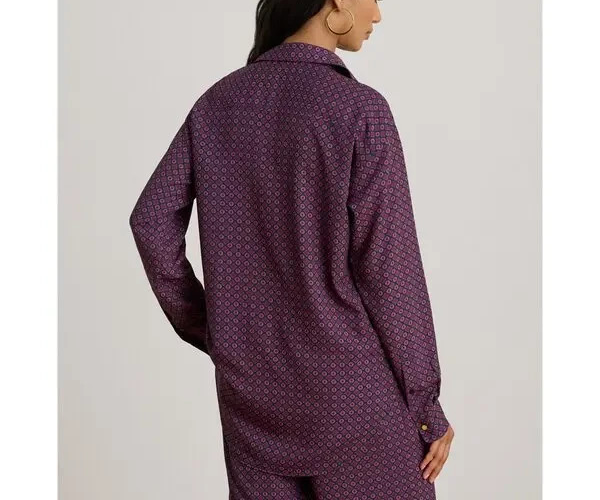 Ralph Lauren Relaxed Fit Foulard-Print Shirt MSRP $145