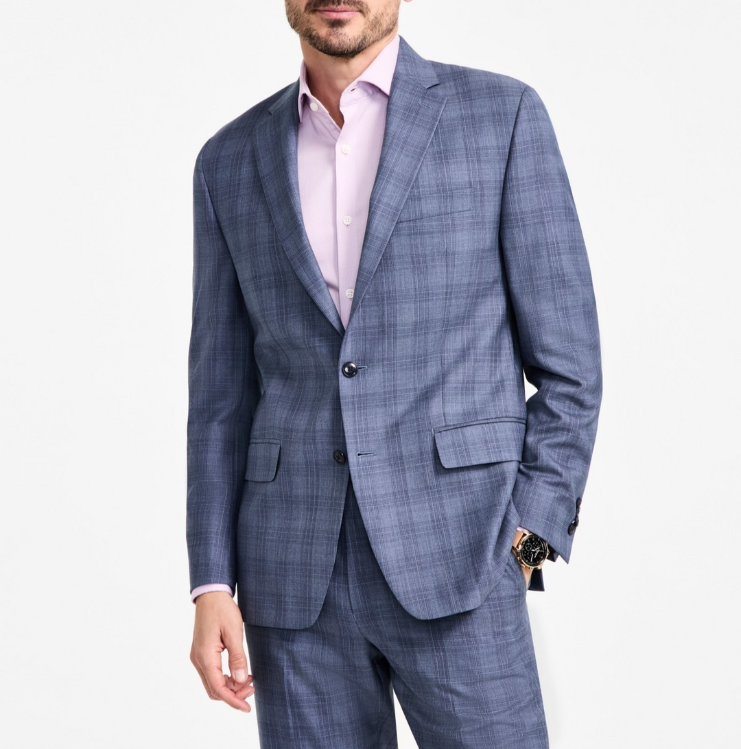 Michael Kors Men's Classic Fit Wool Blend Suit Separates Jacket MSRP $450