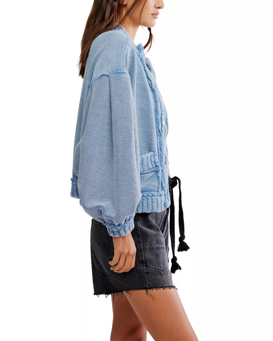 Free People Cute In This Cardi Sweater MSRP $168