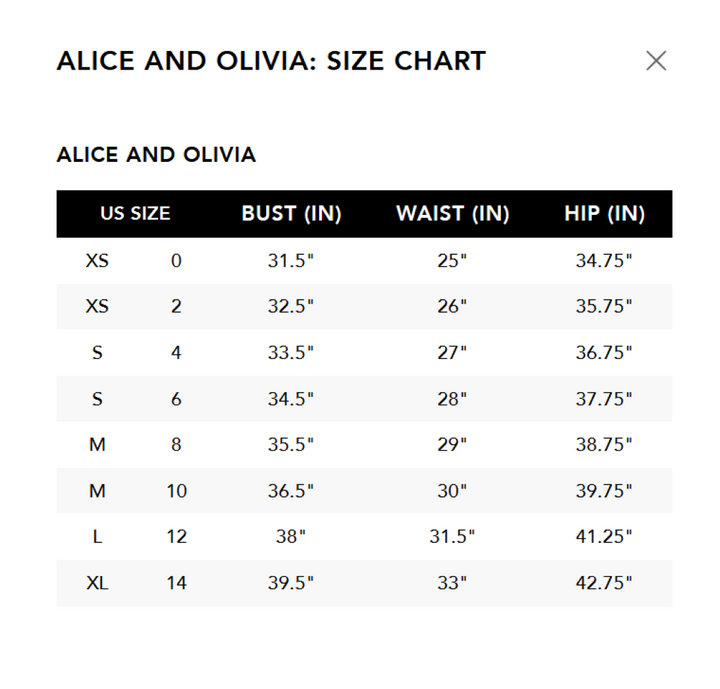 Alice and Olivia Clyde Shift Dress MSRP $440