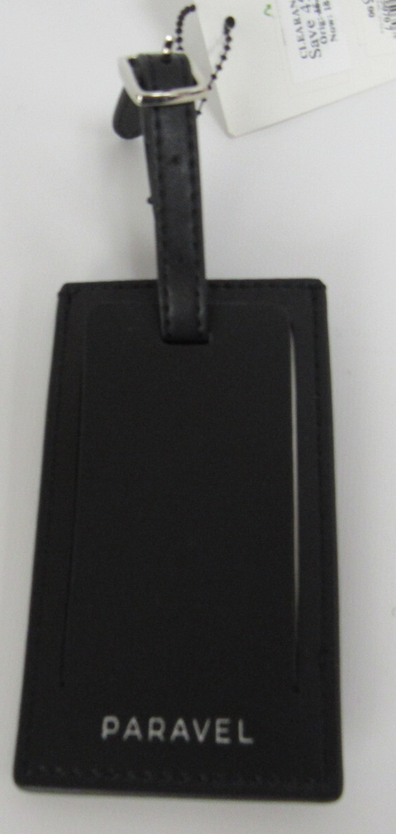 Paravel Vegan Leather Luggage Tag MSRP $35
