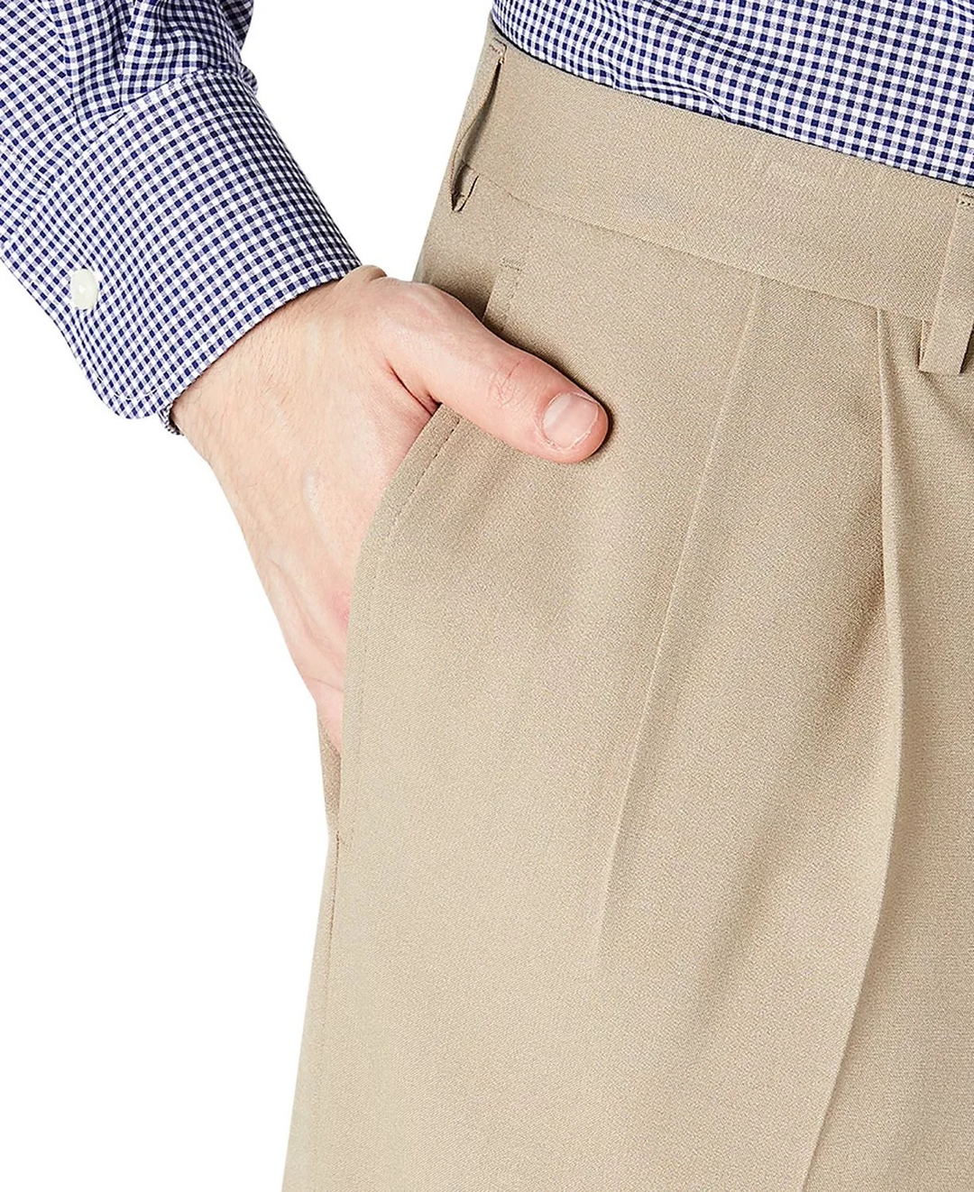 Lauren Ralph Lauren Men's Classic-Fit Solid Pleated Dress Pants MSRP $95
