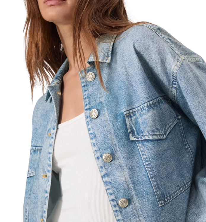 rag & bone Miramar Jaiden Shirt Jacket MSRP $268