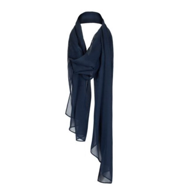 Adrianna Papell Solid Chiffon Scarf MSRP $29