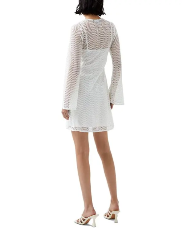 FRENCH CONNECTION Rudy Textured A-Line Dress MSRP $158
