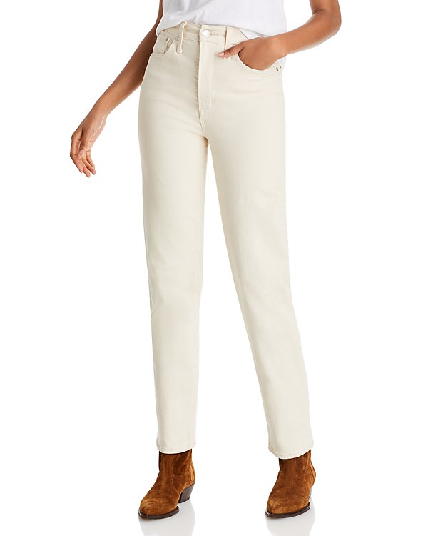 Madewell Perfect Vintage High Rise Straight Jeans MSRP $128