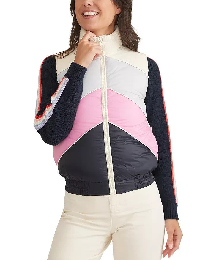 Marine Layer Archive Reversible Puffer Vest MSRP $158