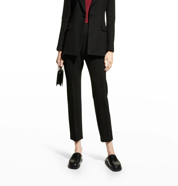 Rosetta Getty Slim-Leg Crop Pull-On Pants MSRP $790