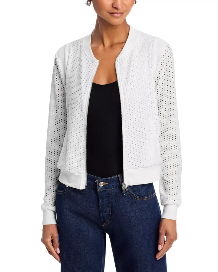 Six Fifty The Cutout Zip Up Sweater MSRP $88