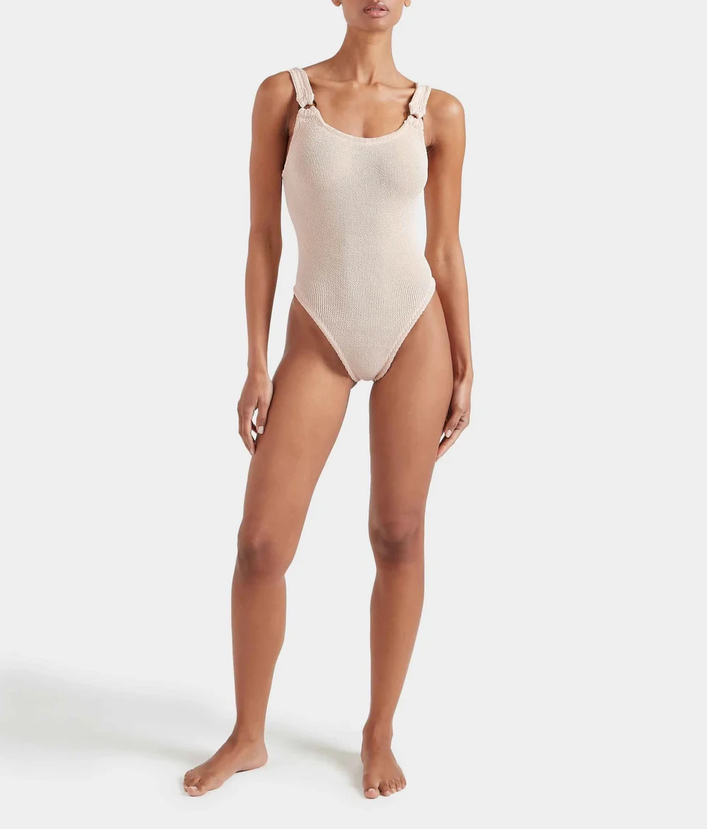 Hunza G Domino One Piece Swimsuit MSRP $270