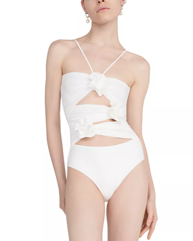 Maygel Coronel Trinitaria One Piece Swimsuit MSRP $360