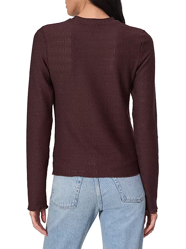 Rag & Bone Julia Long-Sleeve Top MSRP $178