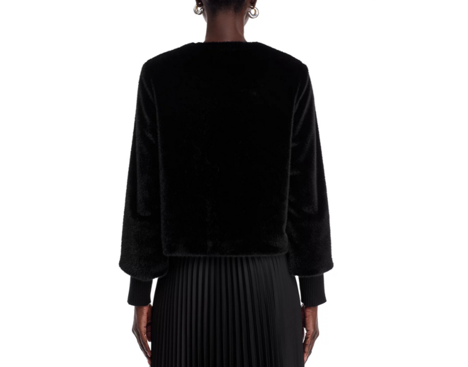 T Tahari Faux Fur Jacket MSRP $168