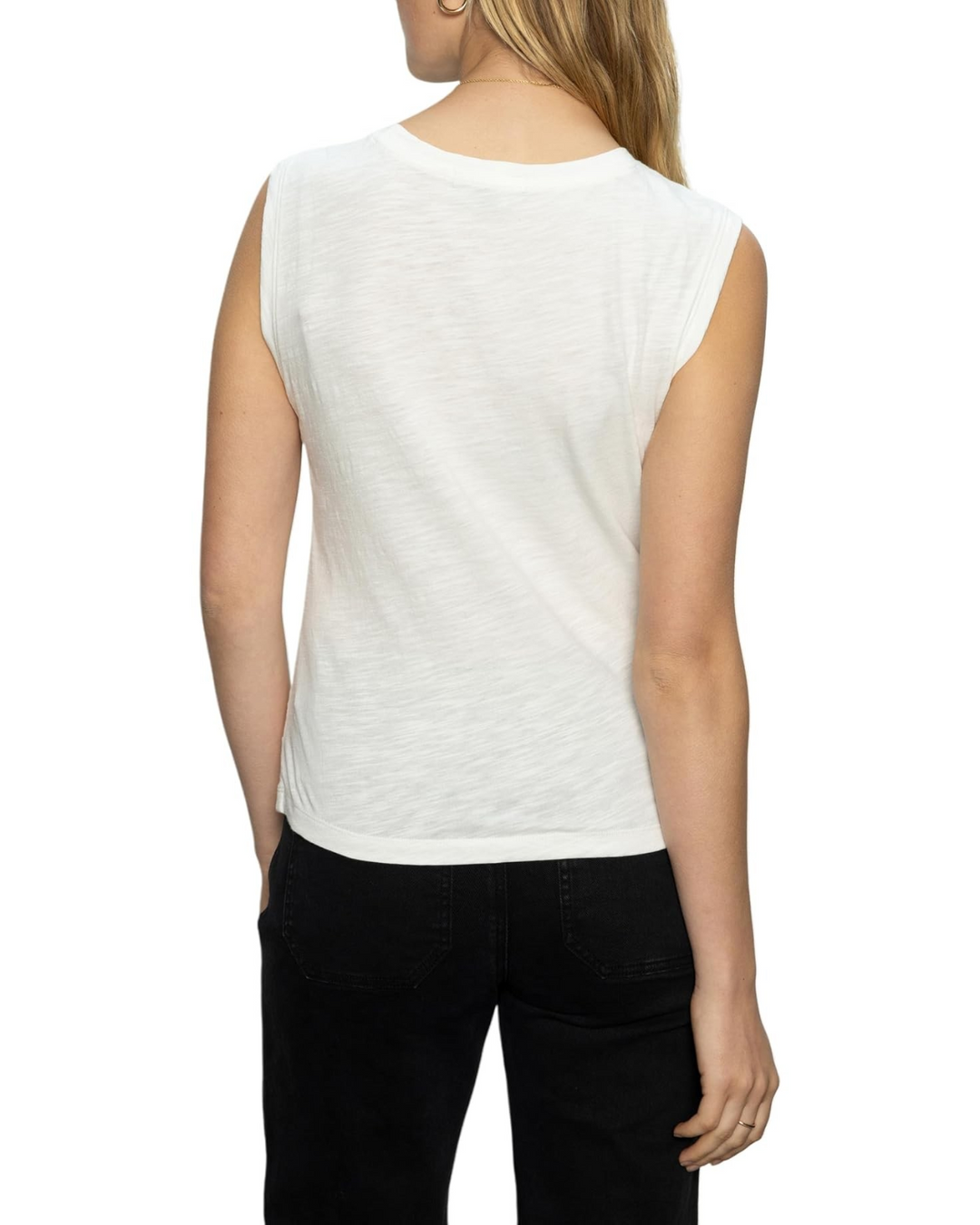 Sanctuary Women's Draped Sleeveless Crewneck Tank MSRP $39