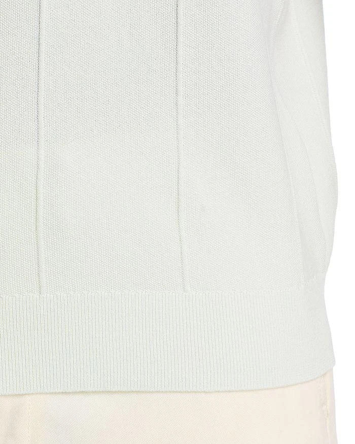 The Men's Store Short Sleeve Zip Polo Shirt MSRP $98