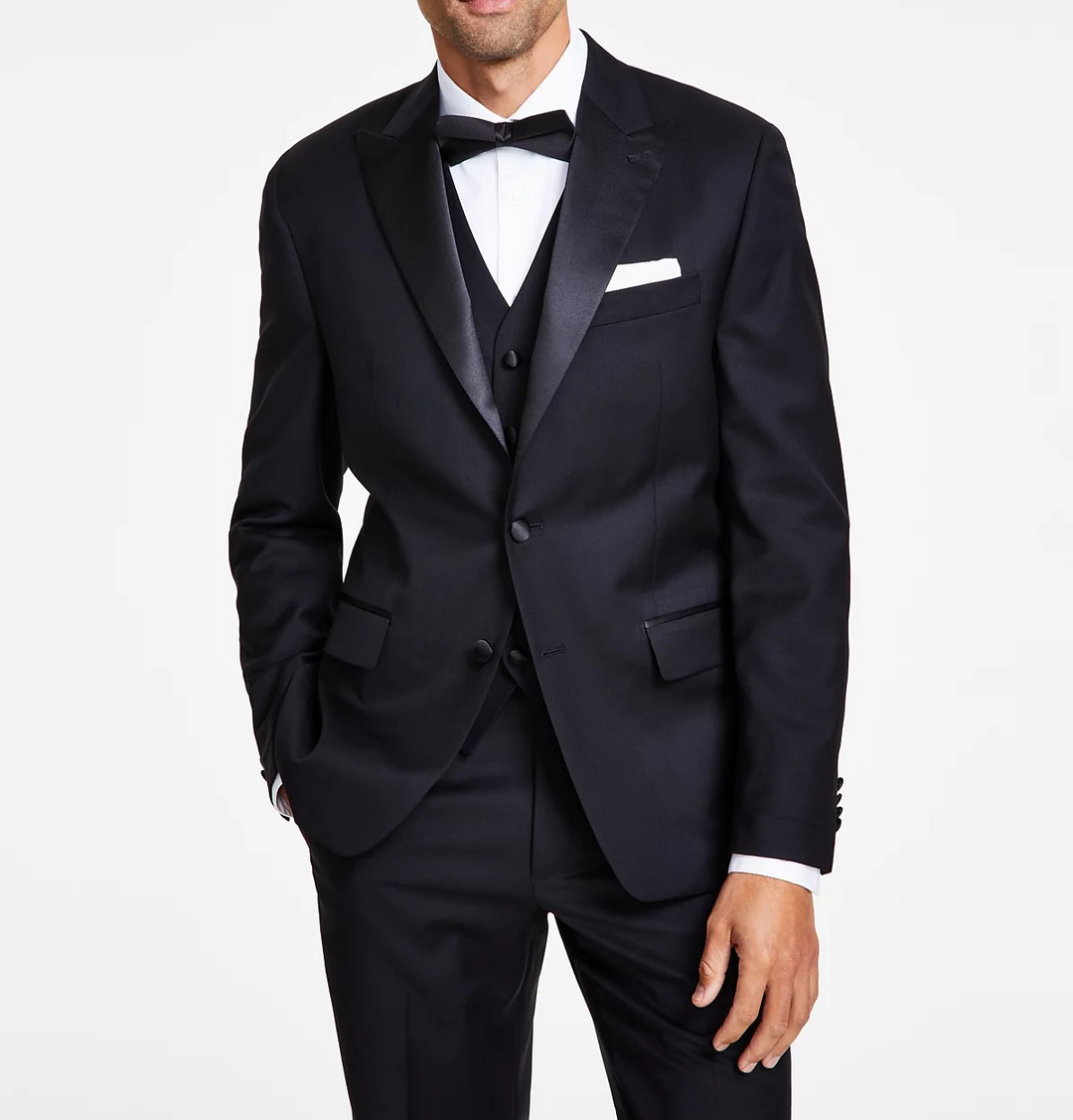 Michael Kors Men's Classic-Fit Stretch Tuxedo Jacket MSRP $450