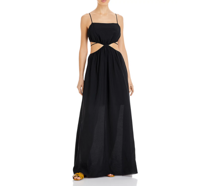 SIMKHAI Amora Core Strap Maxi Dress MSRP $395