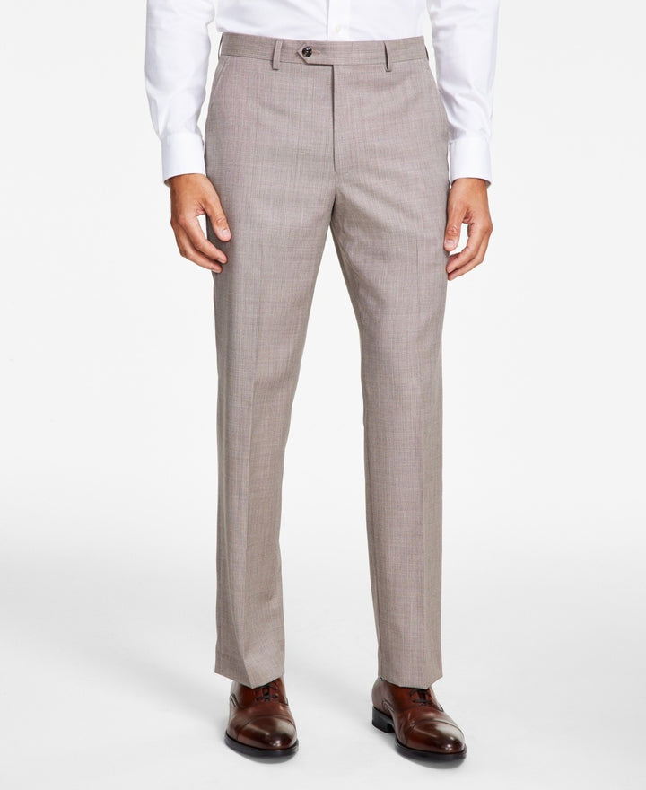 Michael Kors Classic-Fit Stretch Wool-Blend Suit Pants MSRP $190