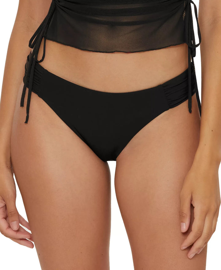 Becca Women's Muse Side-Ruched Bikini Bottoms MSRP $ 68