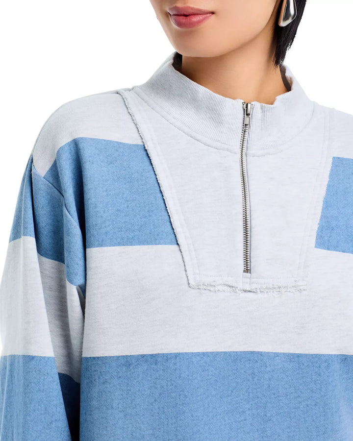 Vintage Havana Half Zip Sweatshirt MSRP $80