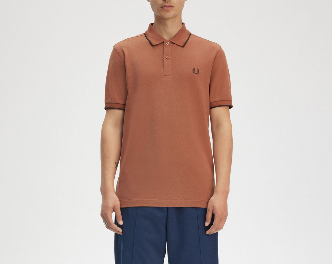 Fred Perry Twin Tipped Slim Fit Polo MSRP $98