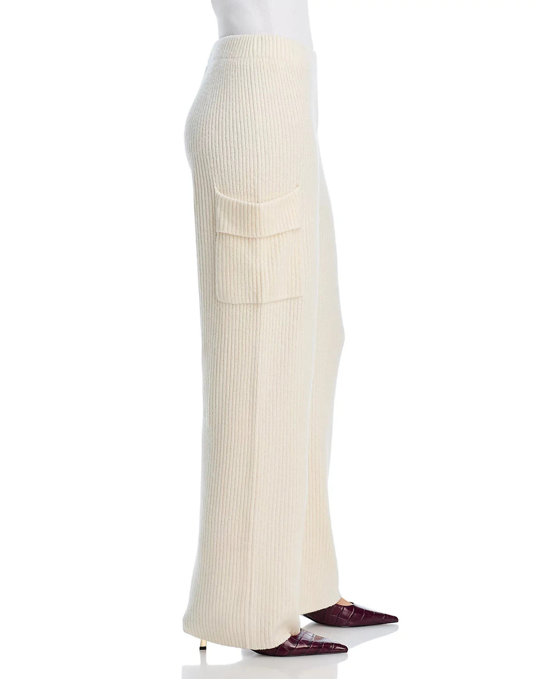 STEVE MADDEN Willa Ribbed Pants MSRP $79