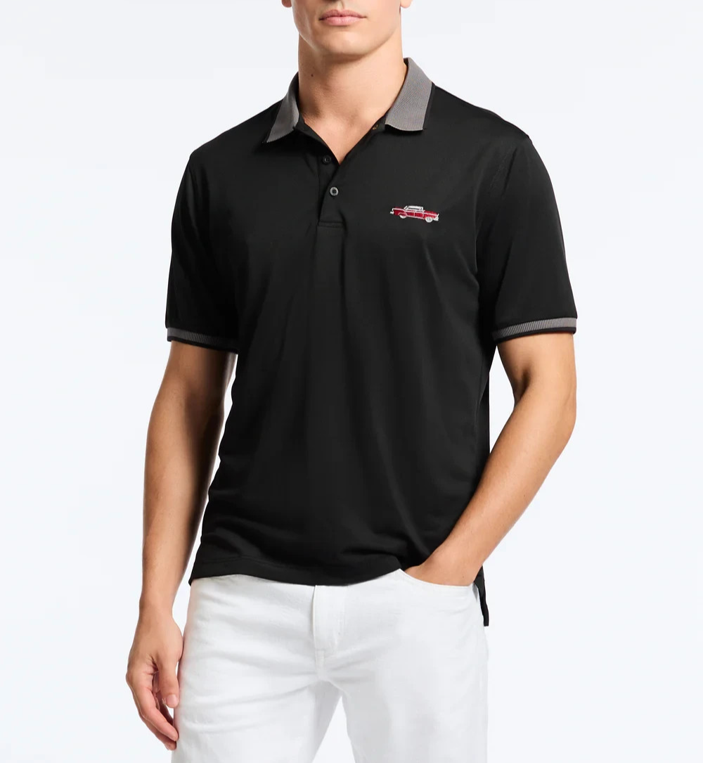 Robert Graham Retro Ride Knit Polo MSRP $128
