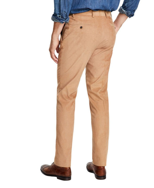 Tommy Hilfiger Men's Modern-Fit Solid Corduroy Pants MSRP $95