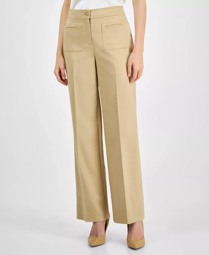 Anne Klein Women's Patch-Pocket Trousers MSRP $89