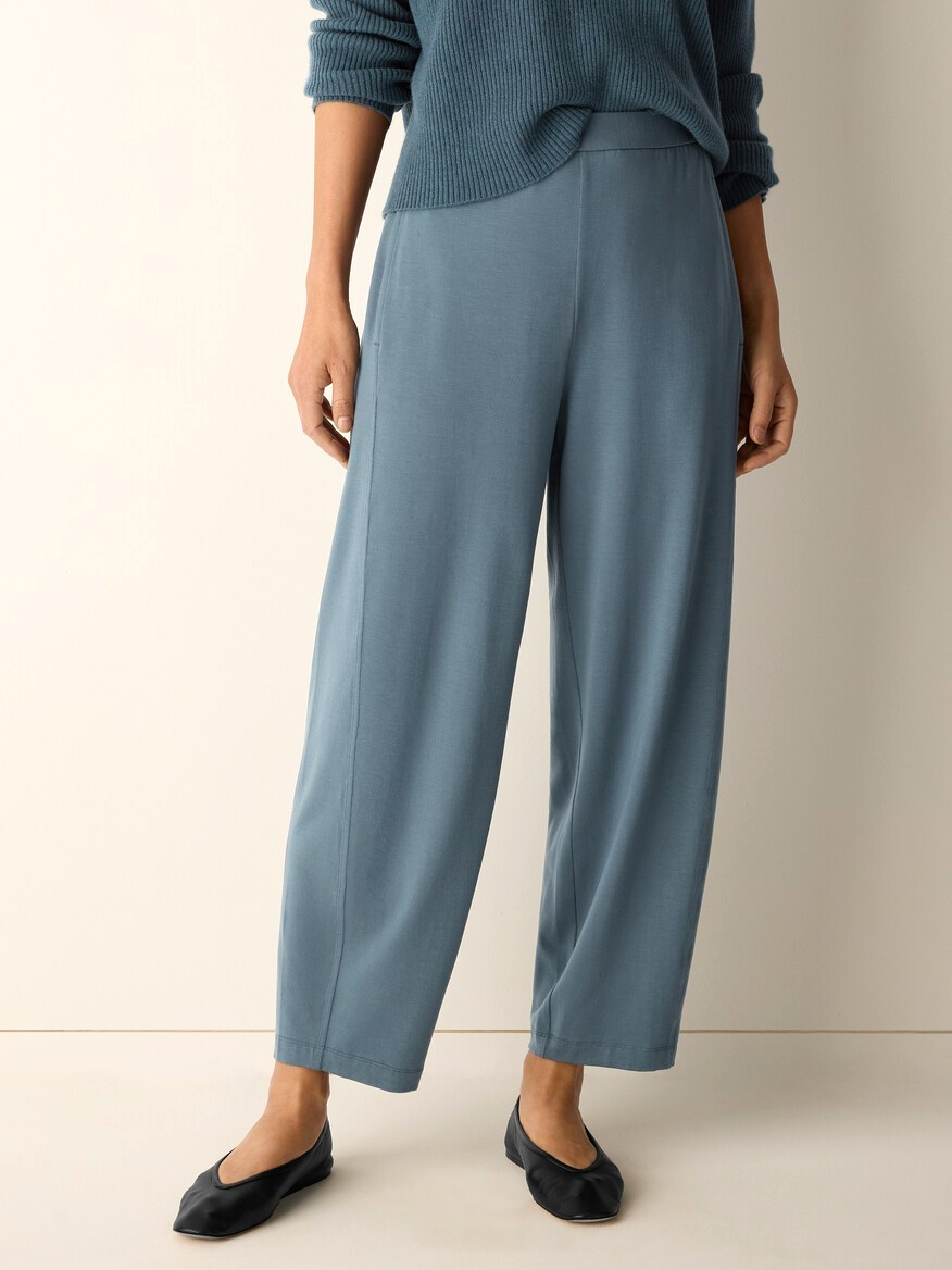 Eileen Fisher Stretch Jersey Knit Lantern Pant MSRP $158