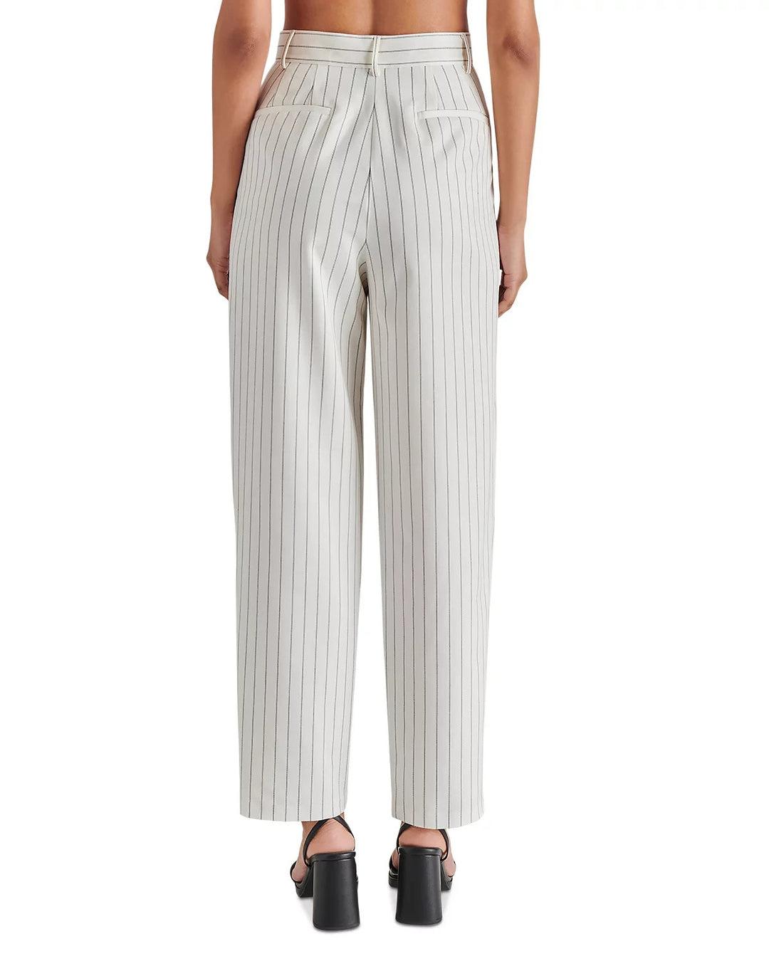 STEVE MADDEN Rumi High Rise Striped Pants MSRP $89