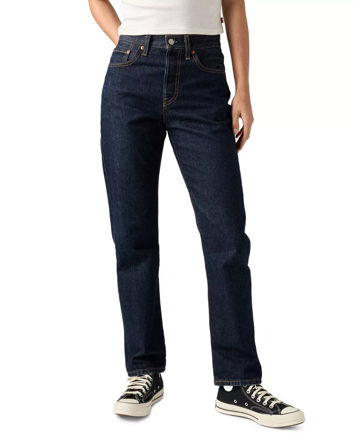 Levi's Women's 501 Original-Fit Straight-Leg Jeans MSRP $98