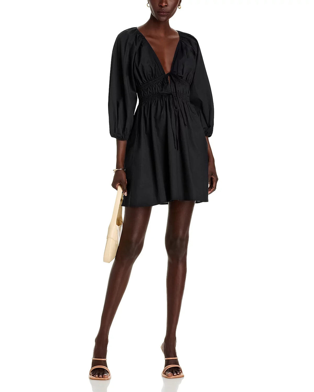 WAYF Leighton Poplin Mini Dress MSRP $88 WAYF Leighton Poplin Mini Dress MSRP $88